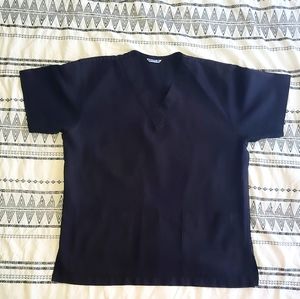 Black Scrub Top Unisex